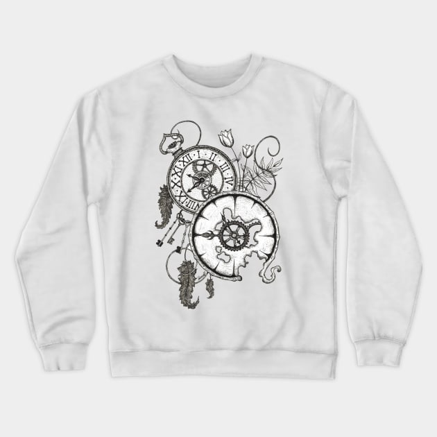 Clock Crewneck Sweatshirt by SamuelJ